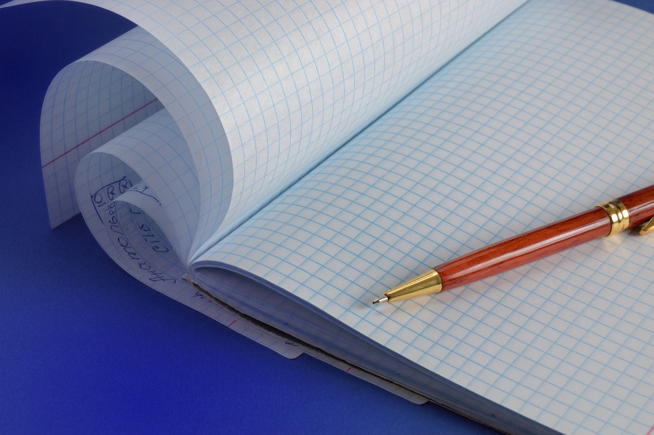 Contact information - pen, notebook, business, paper, note, writing, office, document, personal, diary, backgrounds, page, organizer, text, blank, open, accessories, objects, supply, ink, pencil, clean